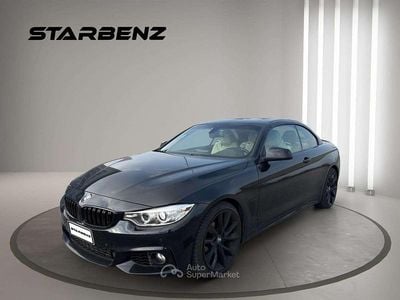 Usata BMW 420 M Sport 184 CV (135 kW) 2014 Nero Cabrio