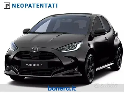 Ny Toyota Yaris Hybrid Premium 131 HK (96 kW) 2026 Sort Sedan