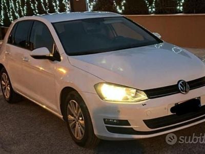 Usata VW Golf VII 110 CV (80 kW) 2015 Bianco Berlina