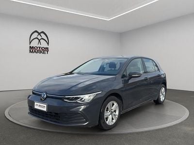 Usata VW Golf VIII Life 110 CV (80 kW) 2021 Grigio / gray Berlina