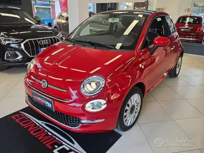 Usata Fiat 500 Lounge 69 CV (50 kW) 2017 Rosso Berlina