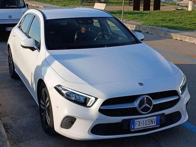 Usata Mercedes A180 Premium 116 CV (85 kW) 2019 Bianco Berlina