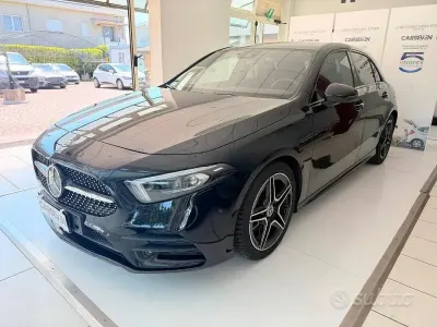 Usata Mercedes A180 Premium 136 CV (100 kW) 2022 Nero Berlina