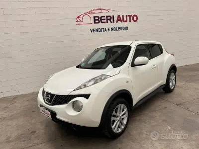 Usata Nissan Juke Visia 110 CV (80 kW) 2011 Bianco SUV