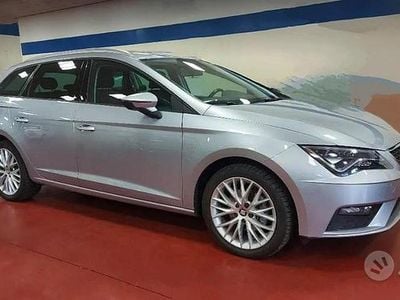 Usata Seat Leon Business 110 CV (80 kW) 2018 Grigio Station wagon
