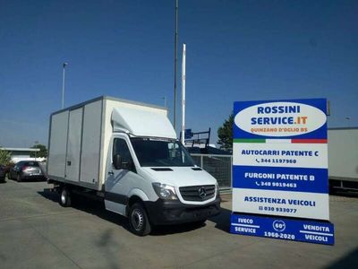 usata Mercedes Sprinter 514 3T5 E6 FURGONE BOX CON SPONDA