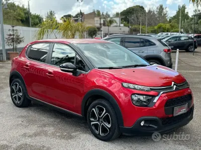 Usata Citroën C3 Shine 102 CV (75 kW) 2021 Rosso Utilitaria