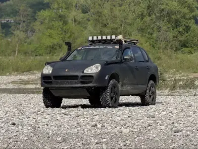 Usata Porsche Cayenne 340 CV (250 kW) 2004 Nero SUV