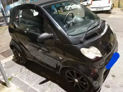 Usata Smart ForTwo Cabrio 61 CV (44 kW) 2002 Nero Cabrio
