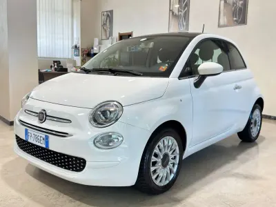 Usata Fiat 500 Lounge 69 CV (50 kW) 2018 Bianco Utilitaria