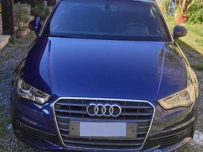 Usata Audi A3 Cabriolet 110 CV (80 kW) 2019 Blu Cabrio