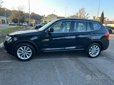 Begagnad BMW X3 184 HK (135 kW) 2014 Svart SUV