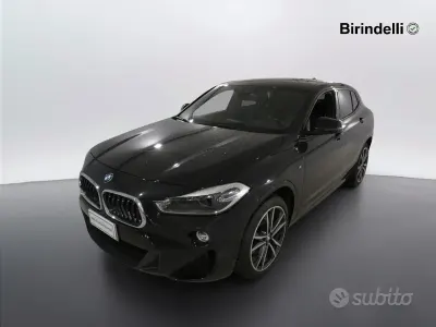 Usata BMW X2 M Sport 150 CV (110 kW) 2020 Black sapphire metallizzato SUV