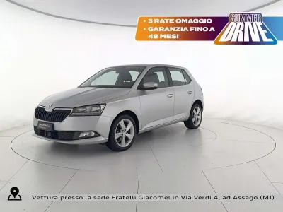Usata Skoda Fabia Design Edition 75 CV (55 kW) 2019 Argento metallizzato Utilitaria