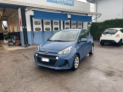 Usata Hyundai i10 Comfort 67 CV (49 kW) 2017 Blu Utilitaria