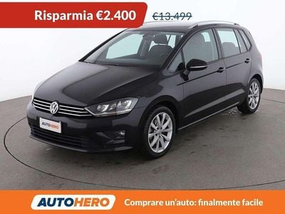 Usata VW Golf Sportsvan Comfortline 125 CV (91 kW) 2017 Nero Monovolume