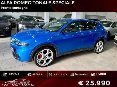 Usata Alfa Romeo Tonale Edizione Speciale 130 CV (95 kW) 2022 Blu SUV