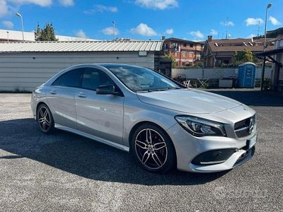 Usata Mercedes CLA200 AMG line 136 CV (100 kW) 2017 Grigio Berlina