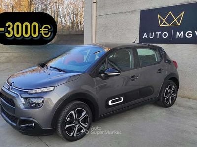 Usata Citroën C3 Shine 102 CV (75 kW) 2022 Grigio Utilitaria