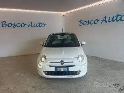 Usata Fiat 500 Lounge 69 CV (50 kW) 2018 Bianco Utilitaria
