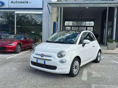 Usata Fiat 500 Lounge 69 CV (50 kW) 2019 Bianco Utilitaria