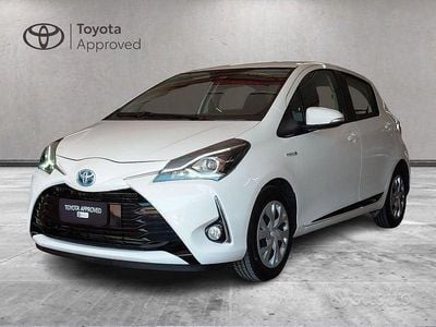 Usata Toyota Yaris Hybrid Active 2018 Bianco Berlina