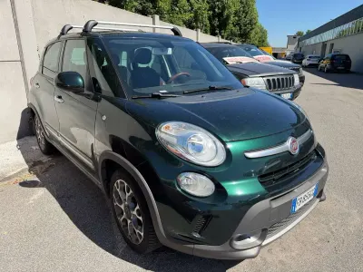Usata Fiat 500L Trekking 95 CV (69 kW) 2016 Verde Monovolume