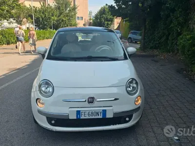 Usata Fiat 500 Lounge 95 CV (69 kW) 2016 Bianco Berlina