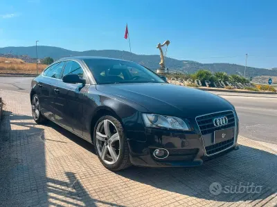 Usata Audi A5 170 CV (125 kW) 2010 Grigio Coupé