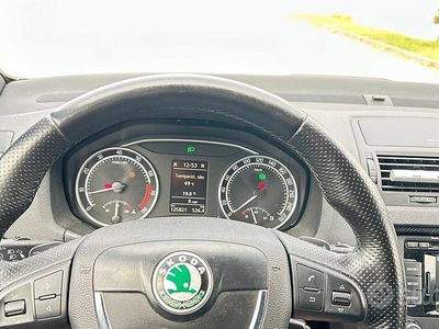 Usata Skoda Octavia vRS 200 CV (147 kW) 2012 Bianco Berlina