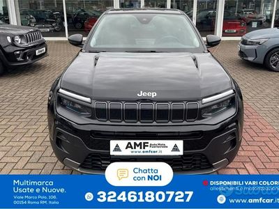 Nuova Jeep Avenger Longitude Plus 110 CV (80 kW) 2025 Nero SUV
