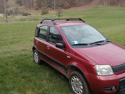 Usata Fiat Panda 4x4 2005 Rosso Utilitaria