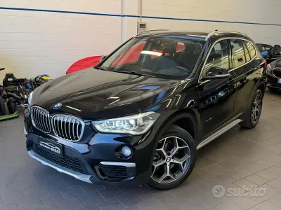 Käytetty BMW X1 xLine 140 HP (102 kW) 2018 Musta Katumaasturi