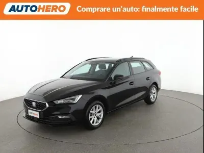 Usata Seat Leon Business 110 CV (80 kW) 2022 Nero Station wagon
