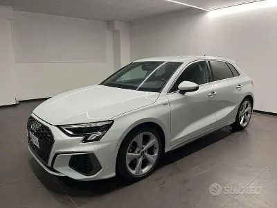 Gebraucht Audi A3 S-Line 150 PS (110 kW) 2024 Weiß Limousine