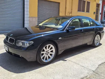 Usata BMW 730 218 CV (160 kW) 2002 Nero Berlina