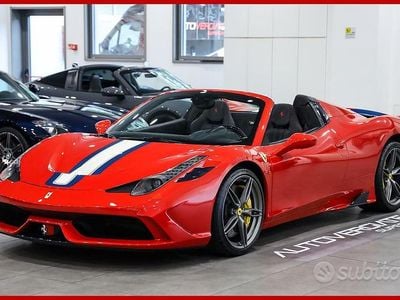 Usata Ferrari 458 600 CV (441 kW) 2015 Rosso Cabrio