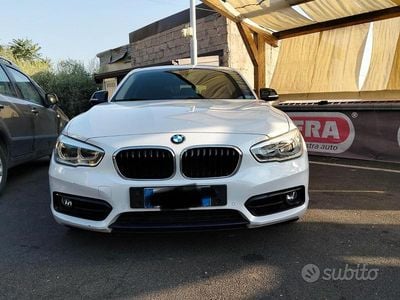 Usata BMW 118 Sport Line 2016 Bianco Utilitaria