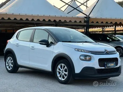 Usata Citroën C3 Feel 83 CV (61 kW) 2019 Bianco Utilitaria