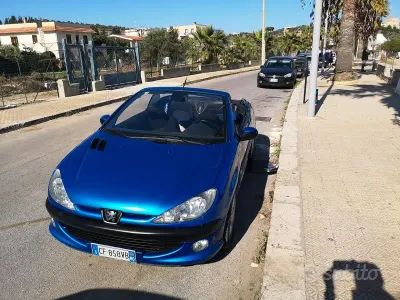 Usata Peugeot 206 CC GTi 136 CV (100 kW) 2000 Blu Cabrio