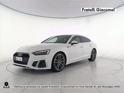 Usata Audi A5 Sportback S-Line 204 CV (150 kW) 2022 T9 bianco ibis Utilitaria