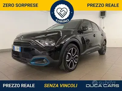 Usata Citroën e-C4 Shine 100 kW (136 CV) 2022 Nero Berlina