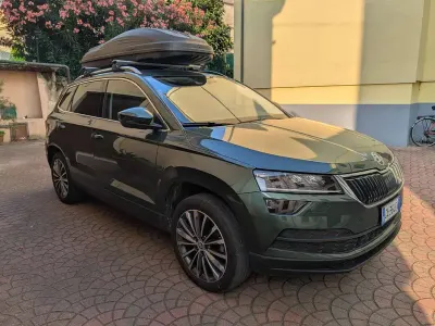 Usata Skoda Karoq Style 150 CV (110 kW) 2020 Verde SUV
