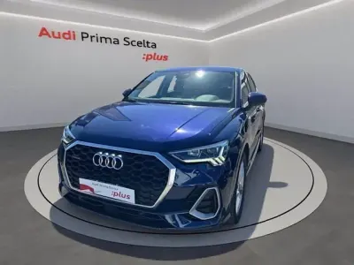 Usata Audi Q3 Sportback S-Line 150 CV (110 kW) 2021 Blu SUV