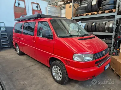 Usata VW T4 102 CV (75 kW) 1998 Rosso Furgone
