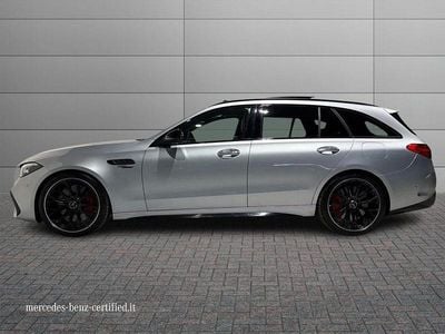 Usata Mercedes S63 AMG Premium Plus 476 CV (350 kW) 2024 Argento hightech Station wagon