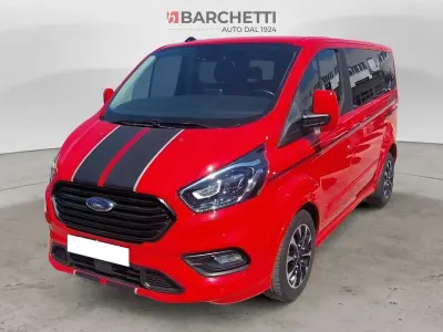 Usata Ford Tourneo Custom Sport 185 CV (136 kW) 2022 Rosso Furgone