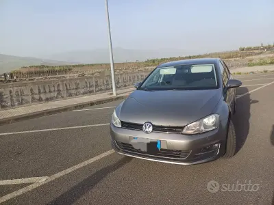 Usata VW Golf VII 105 CV (77 kW) 2015 Grigio Berlina