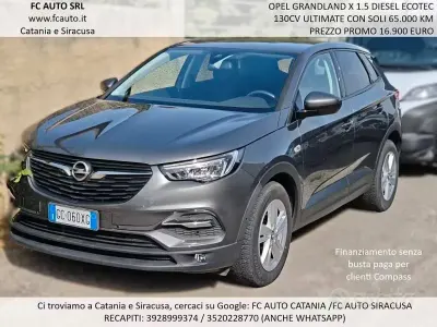 Usata Opel Grandland X Ultimate 131 CV (96 kW) 2021 Grigio SUV