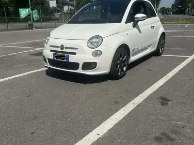 Usata Fiat 500C Lounge 69 CV (50 kW) 2013 Bianco Cabrio